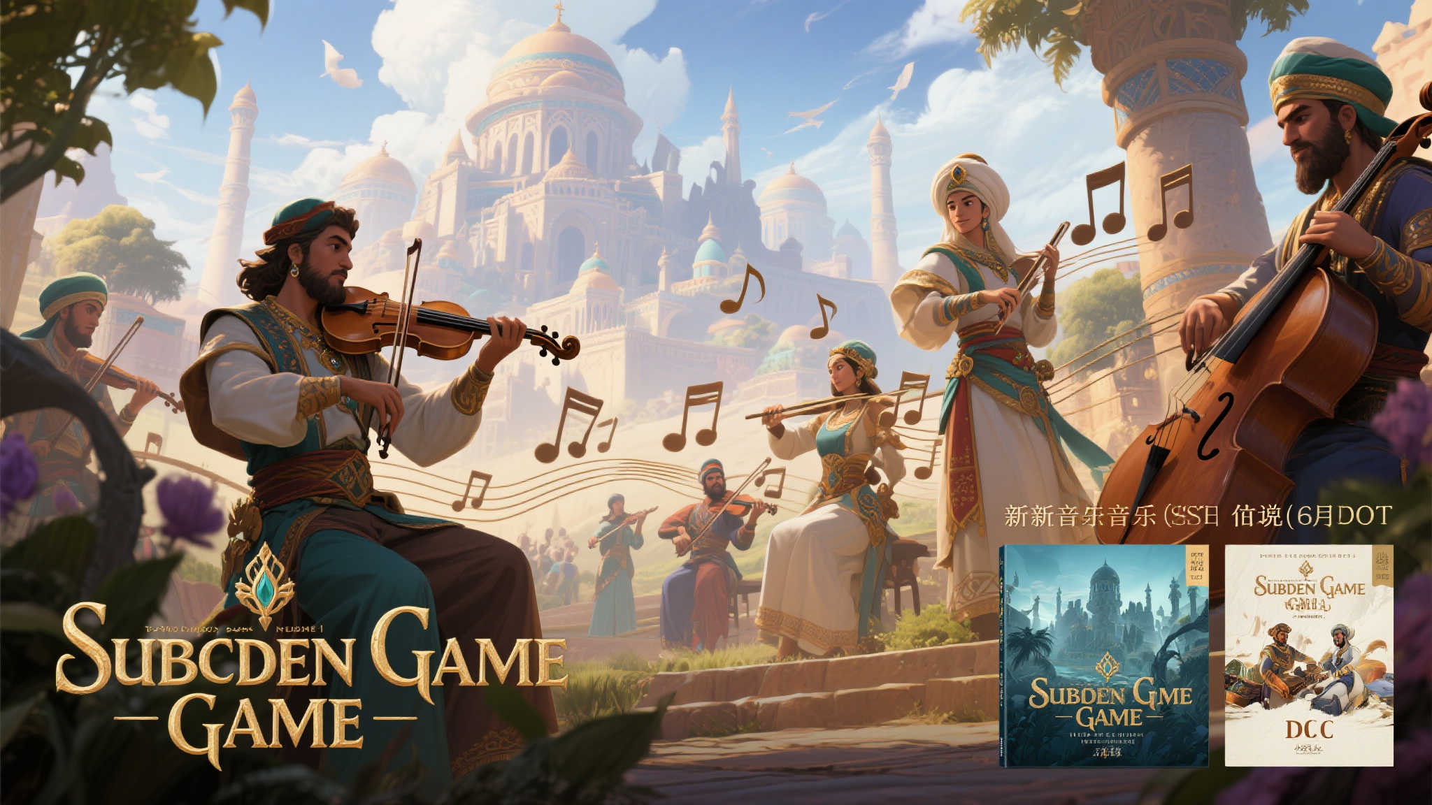 踏入异域旋律,揭开宫廷权谋:《苏丹的游戏》OST及小说DLC 6月27日上市 踏入异域旋律,揭开宫廷权谋:《苏丹的游戏》OST及小说DLC 6月27日上市